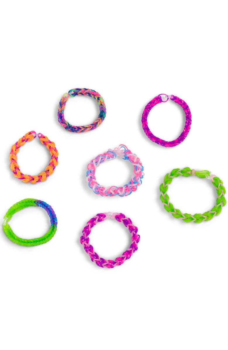 Rainbow Loom Confetti Crush Treasure Box 7000 Bands, DIY Kit, Kids 7+, Alternate, color, Multicolored