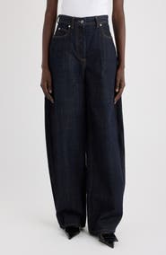 Jacquemus Le de-Nîmes Ovalo Wide Leg Jeans