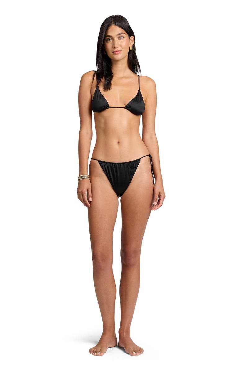 Onia Martine Bikini Bottom, Alternate, color, Black