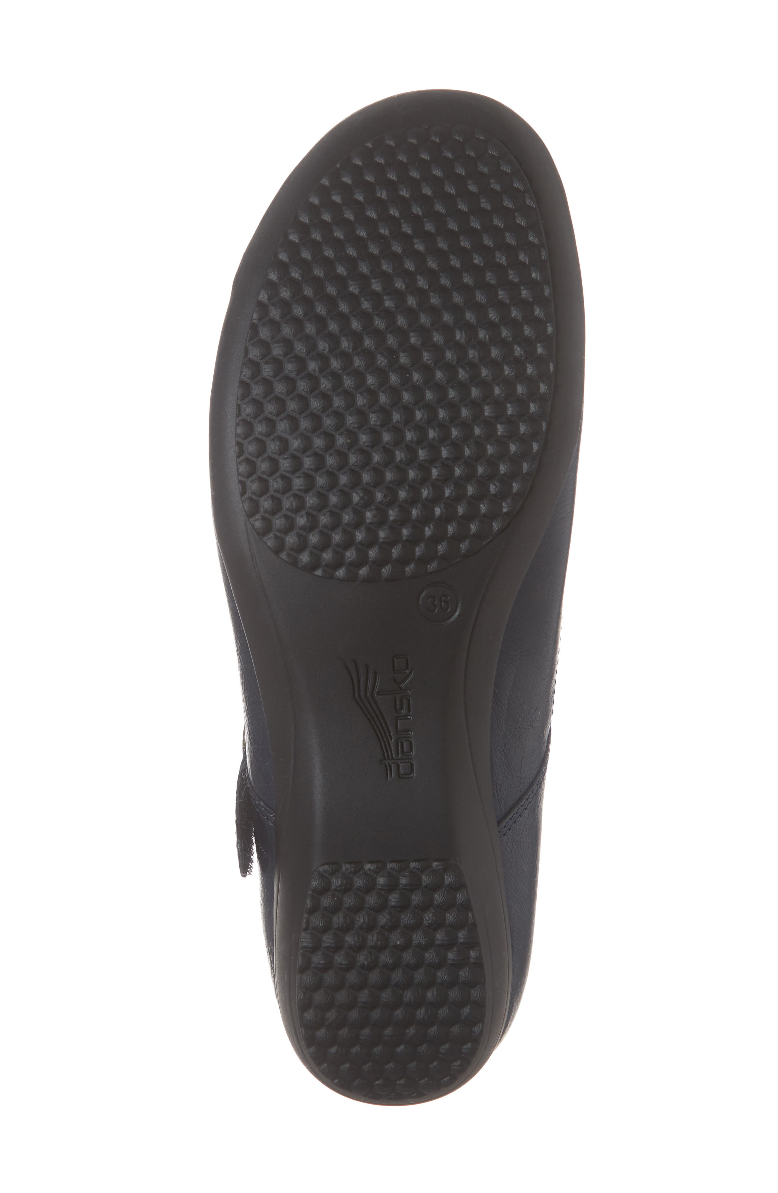 Fawna Mary Jane Flat, Alternate, color, NAVY BURNISHED LEATHER
