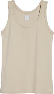 Eleventy Cotton Blend Tank Top