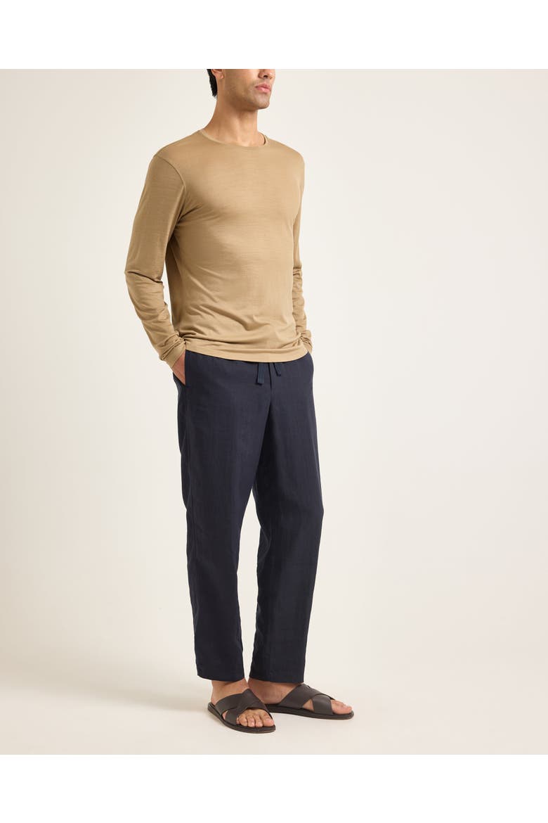 Ob-T Merino Tailored-Fit T-Shirt, Main, color, BISCUIT