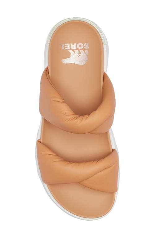 Sorel Viibe Twist Dual-band Sandals Sandals In Honest Beige/sea Salt