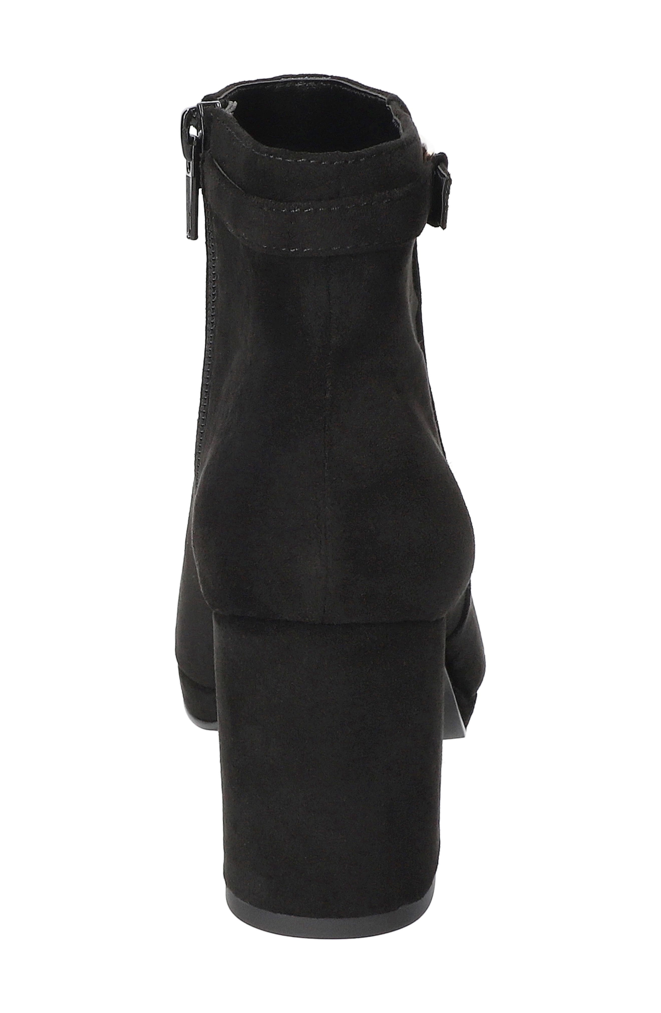Hudson Platform Bootie, Alternate, color, BLACK SUEDE