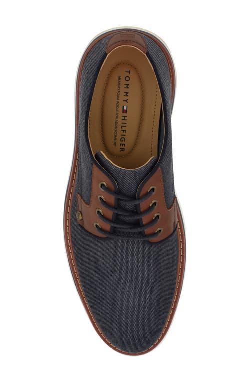 Tommy Hilfiger Vessile Derby Sneaker In Navy/cognac Multi
