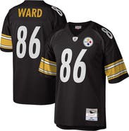 Mitchell & Ness Men's Mitchell & Ness Hines Ward Black Pittsburgh Steelers Legacy Replica Jersey