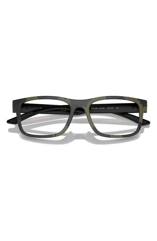 Prada Linea Rossa 52mm Rectangular Optical Glasses