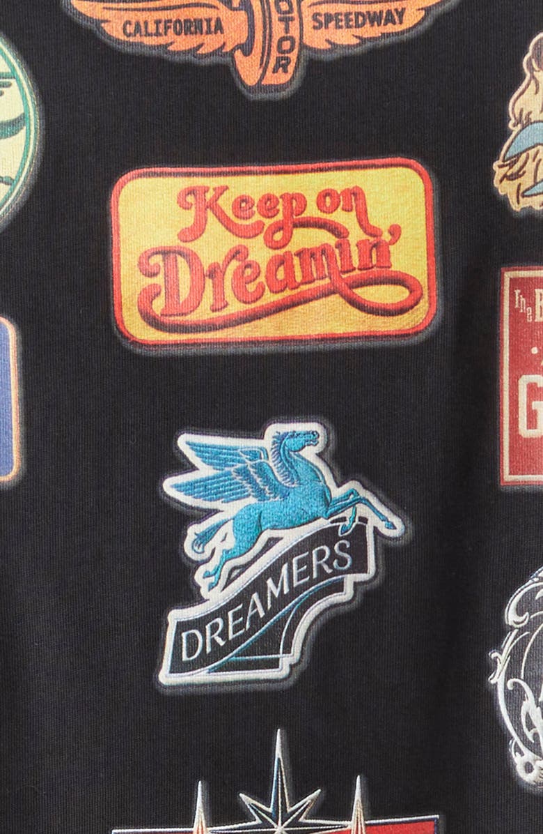 AMIRI Station Patch Graphic T-Shirt, Alternate, color, Black