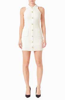 Sleeveless Sweater Dress