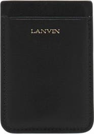Lanvin Magnetic Leather Cardholder