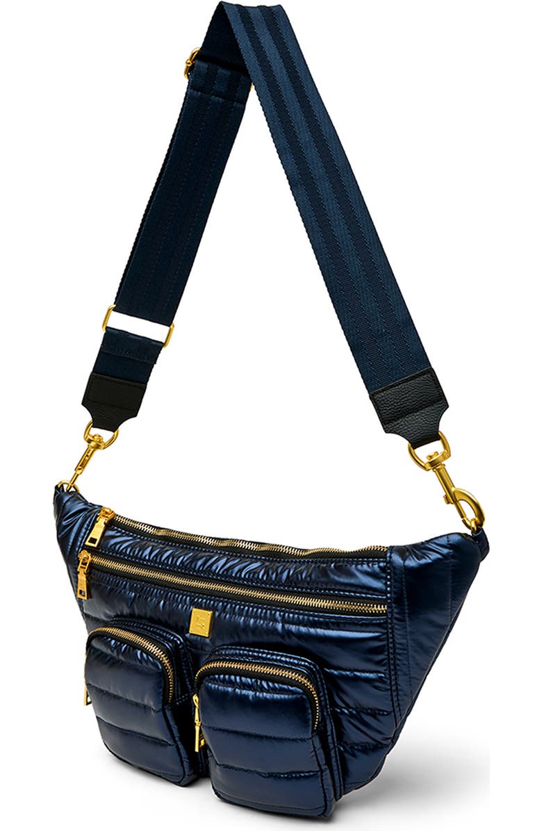 THINK ROYLN Double Dose Sling Bag, Alternate, color, Pearl Indigo