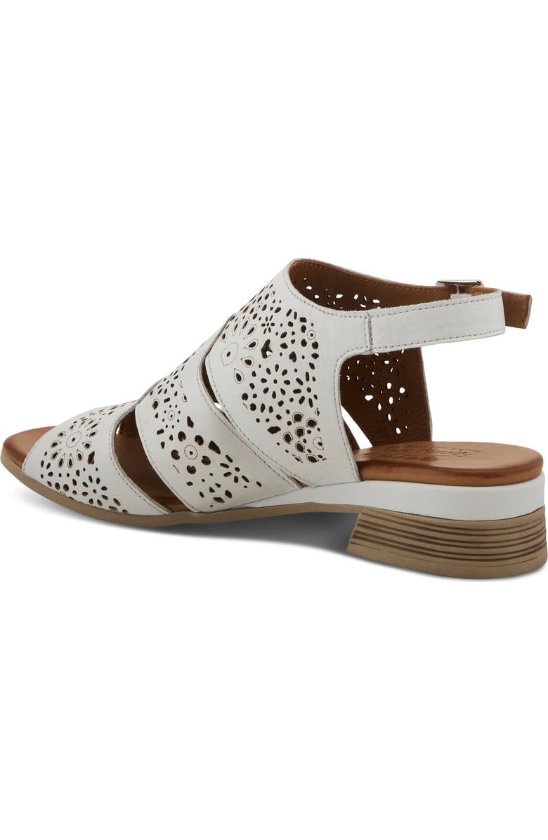 Spring Step Plasma Ankle Strap Sandal, Alternate, color, White