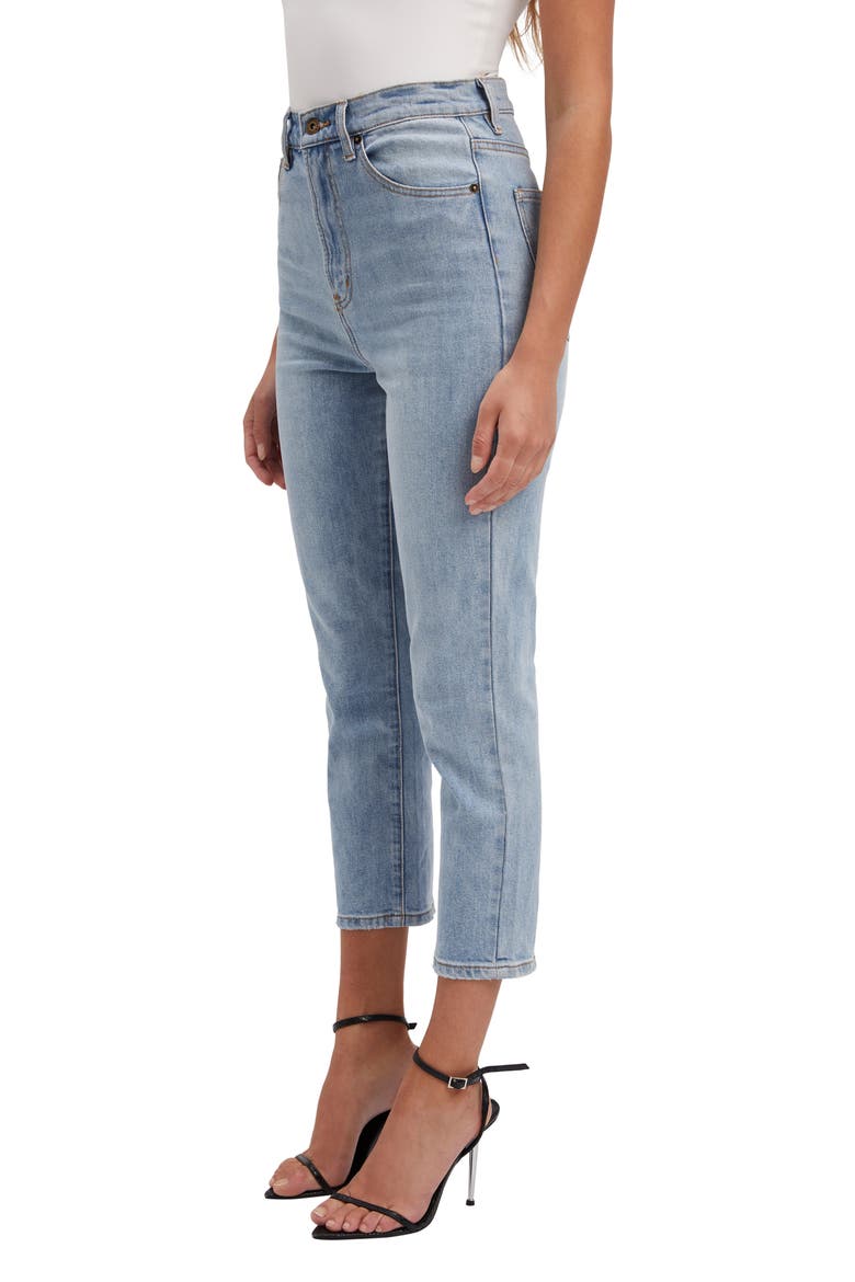 Heidi Straight Leg Crop Jeans, Alternate, color, VINTAGE