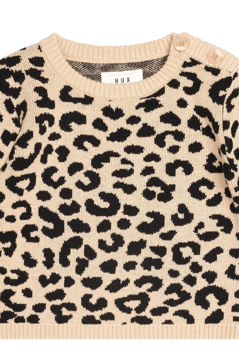 Leopard Pullover, Alternate, color, Animal