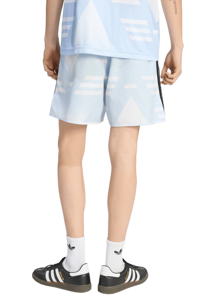 Bruised Banana Allover Print Shorts, Alternate, color, WHITE/ /