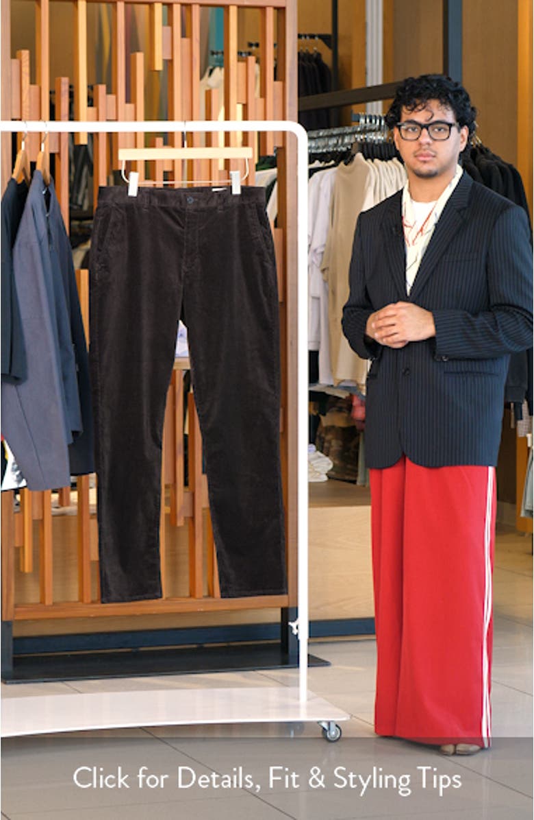 Stretch Cotton Corduroy Chinos, sales video thumbnail