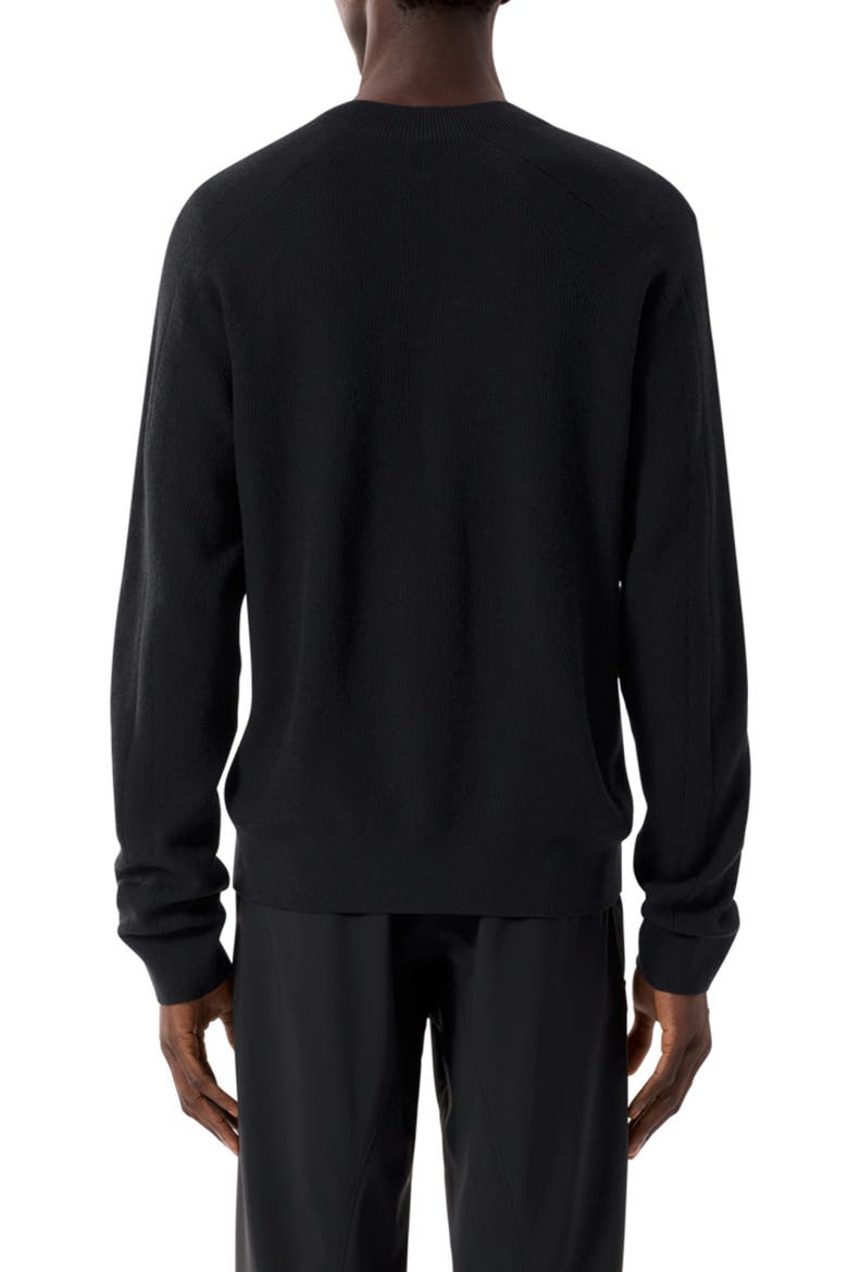 Wool Blend Sweater, Alternate, color, BLACK
