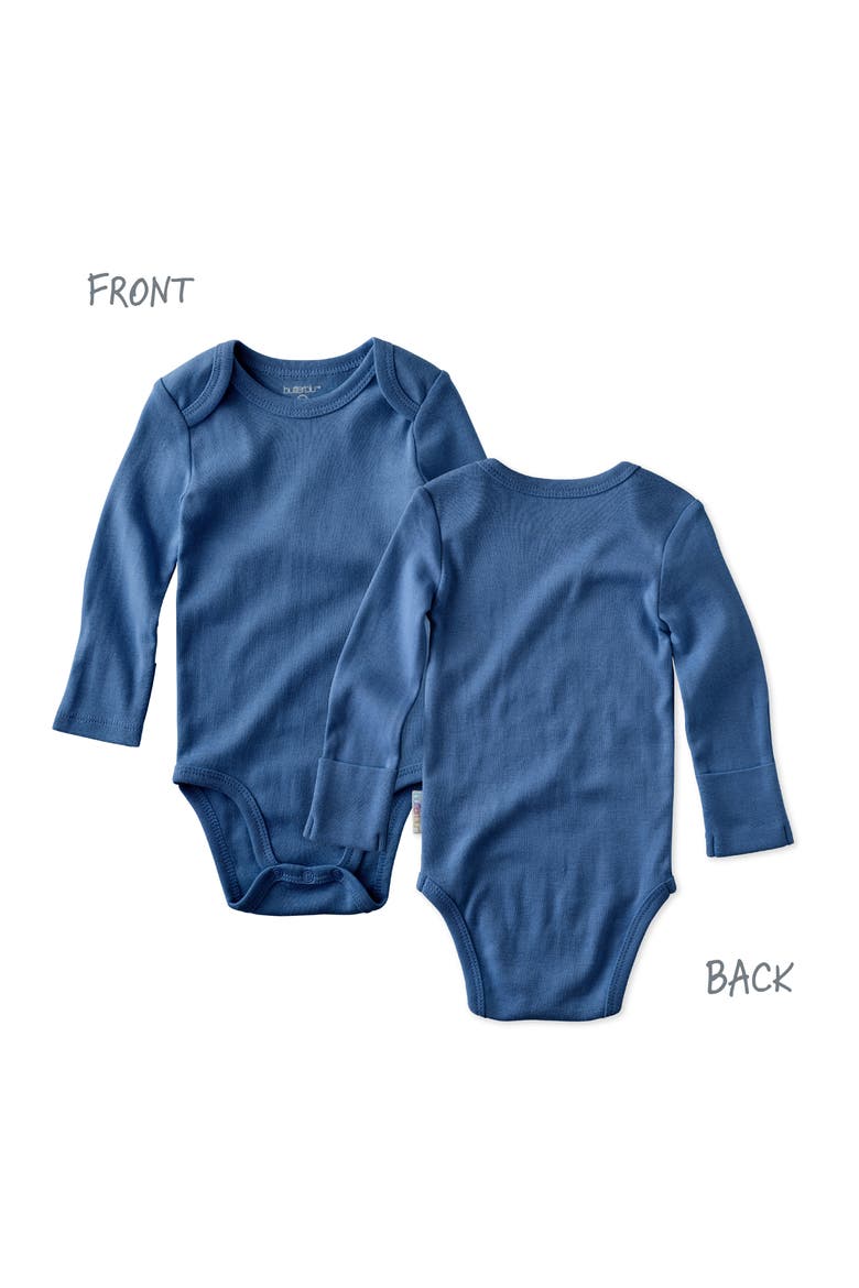 Blake Assorted 10-Pack Bodysuits, Alternate, color, SUNNY BLUE RAINBOW