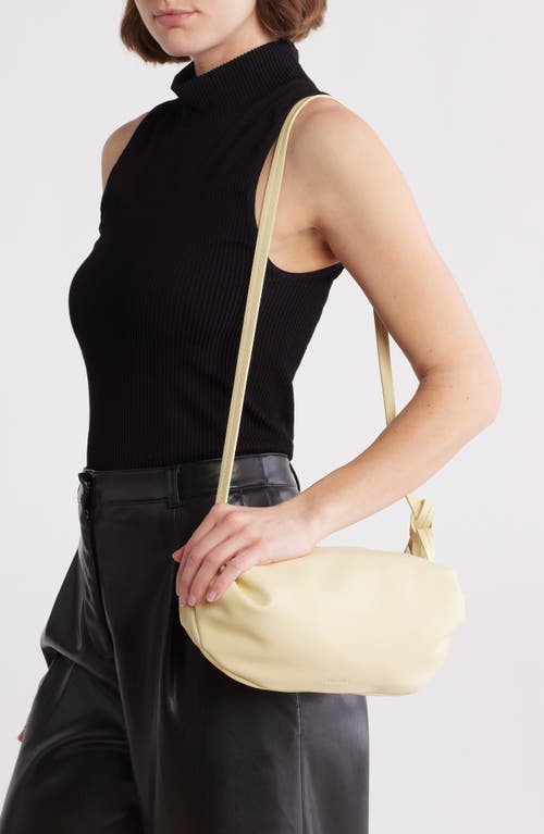 Bcbg Barrel Sling Bag In Lemon Custard