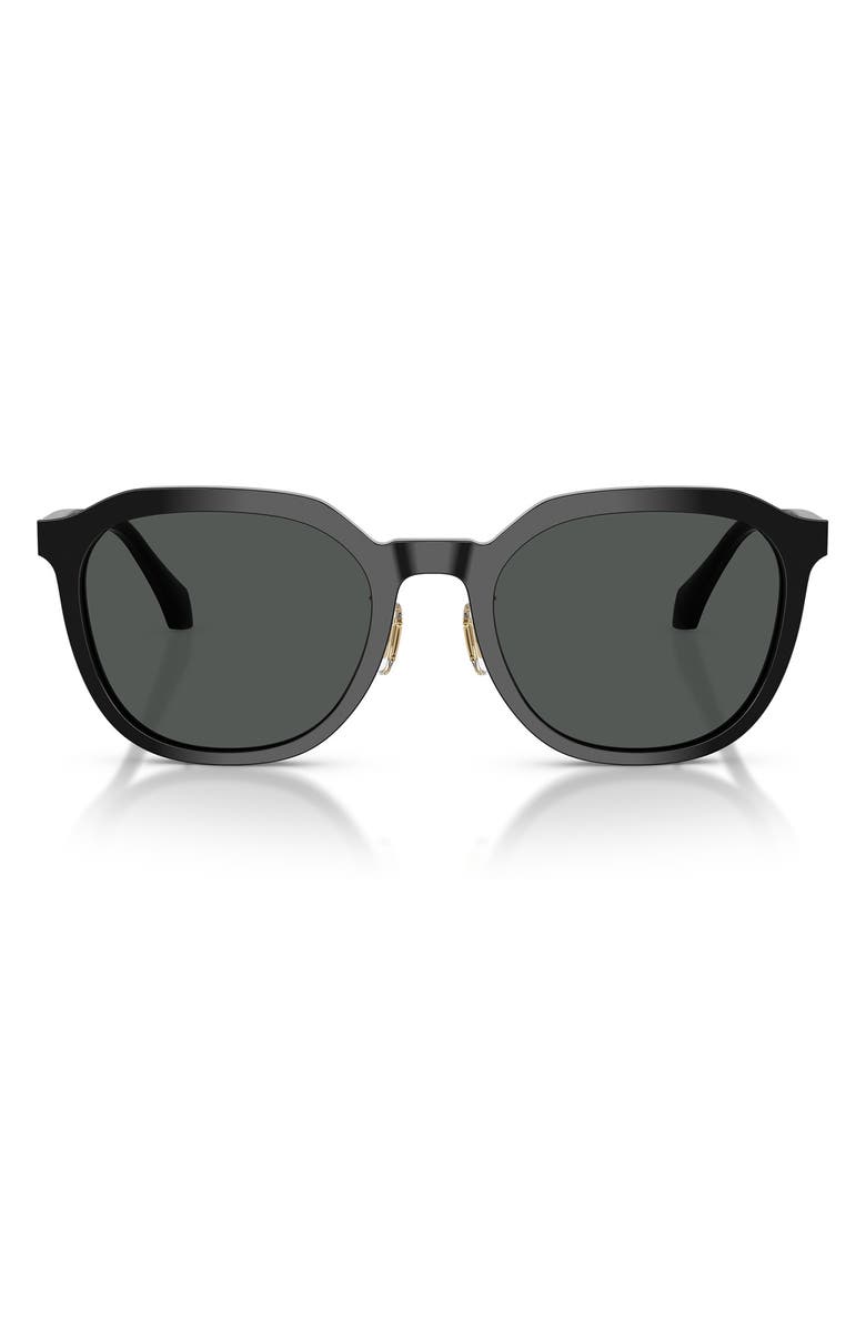 Versace 55mm Phantos Sunglasses, Main, color, Black