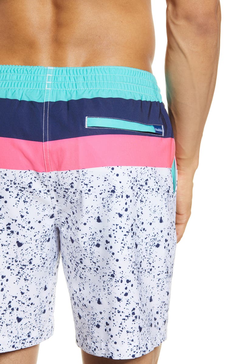 Chubbies Aquatic Libations 7-Inch Swim Trunks, Alternate, color,