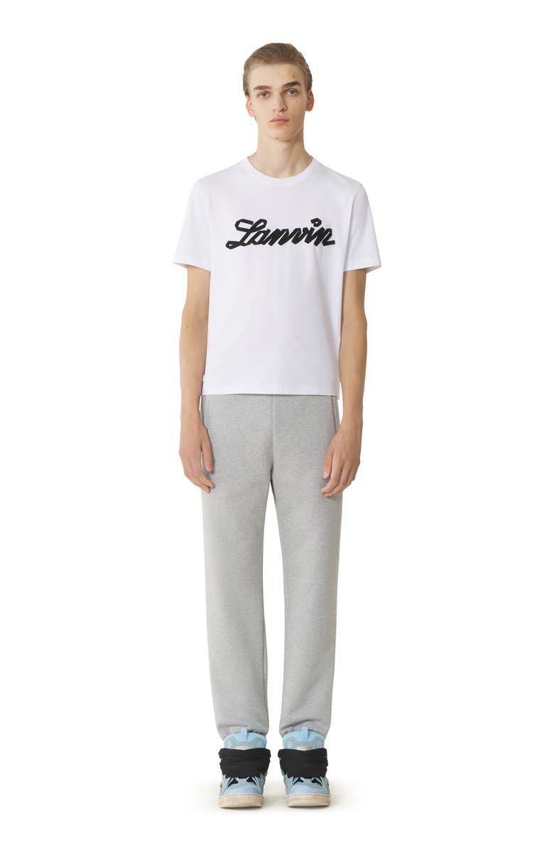 Lanvin White Lanvin Ribbon T-Shirt, Main, color, Optic White