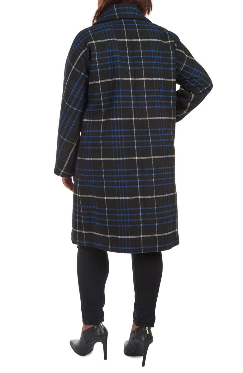 RACHEL Rachel Roy Plaid Coat, Alternate, color,
