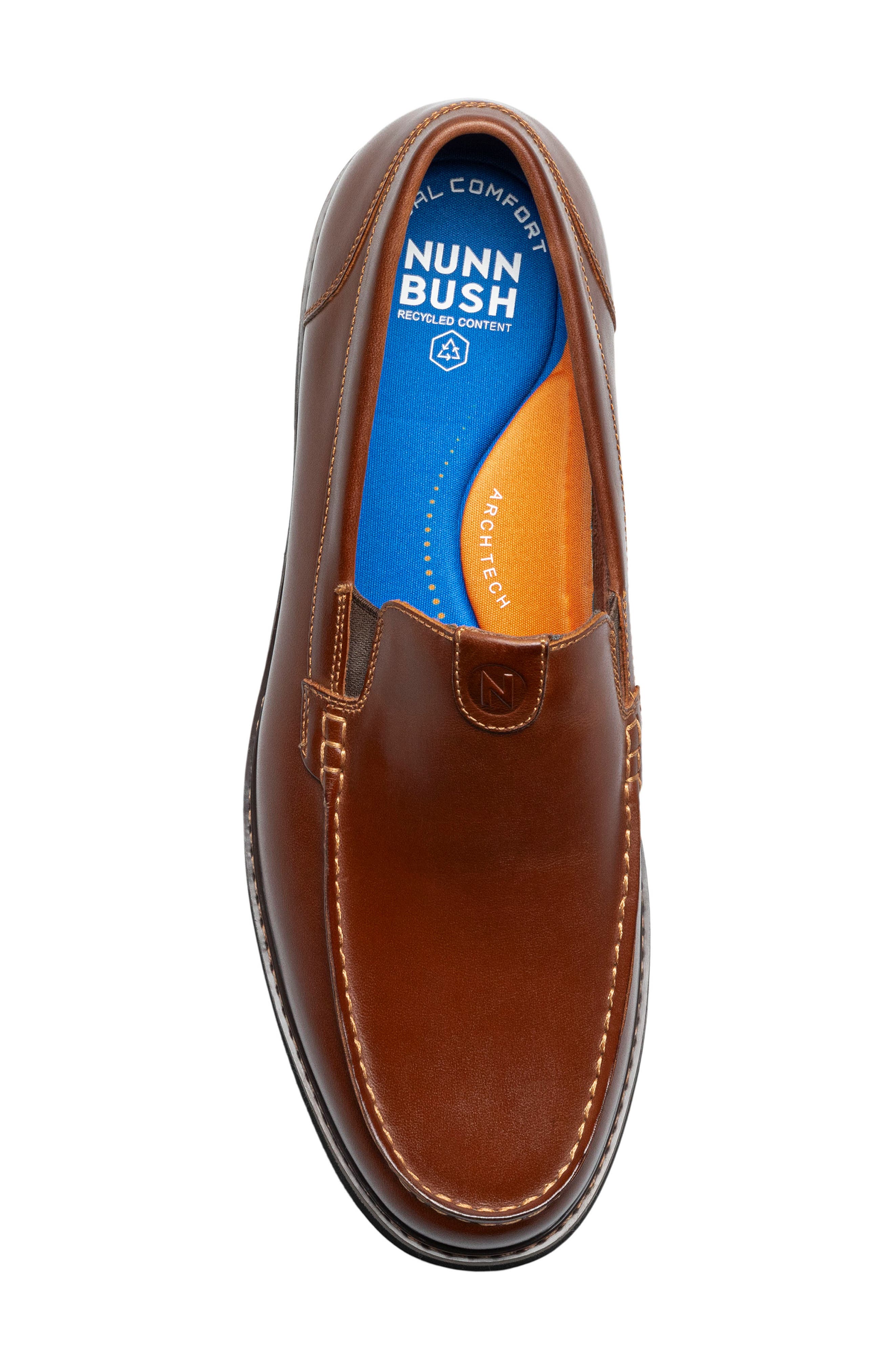 Owen II Moc Slip-On Loafer - Wide Width Available, Alternate, color, COGNAC