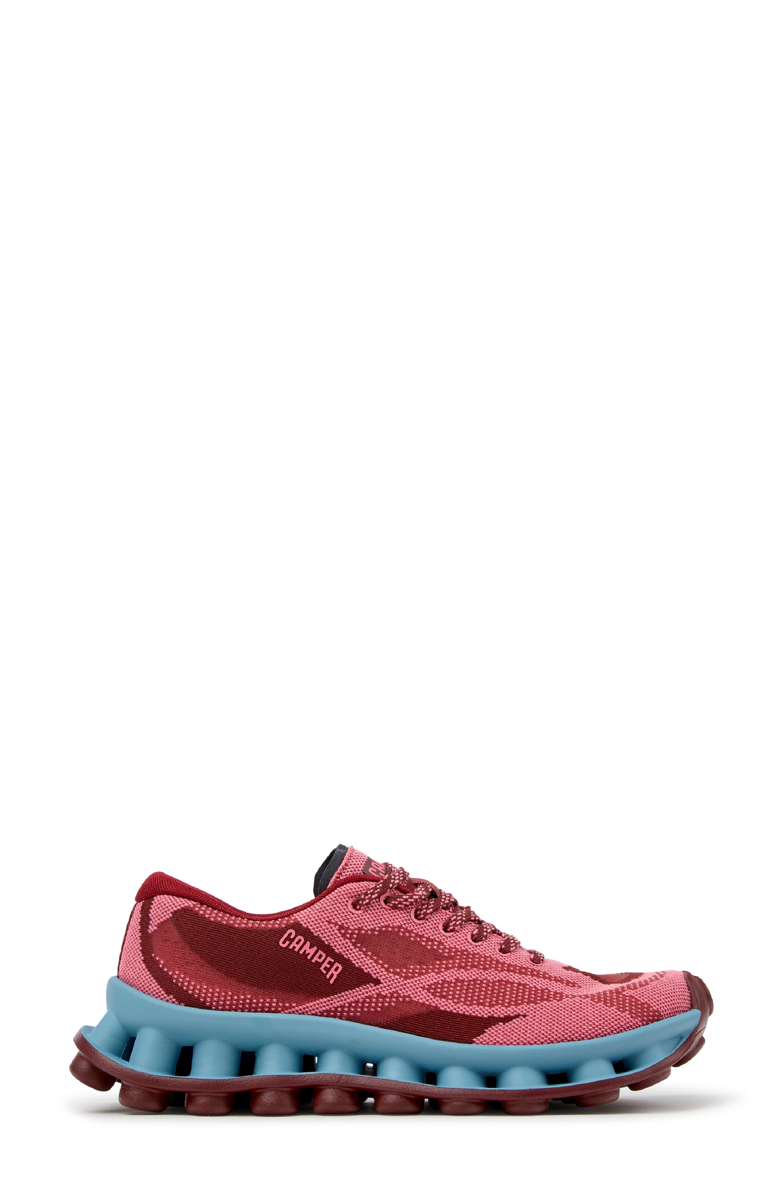 Pelotissima Sneaker, Alternate, color, DARK PINK