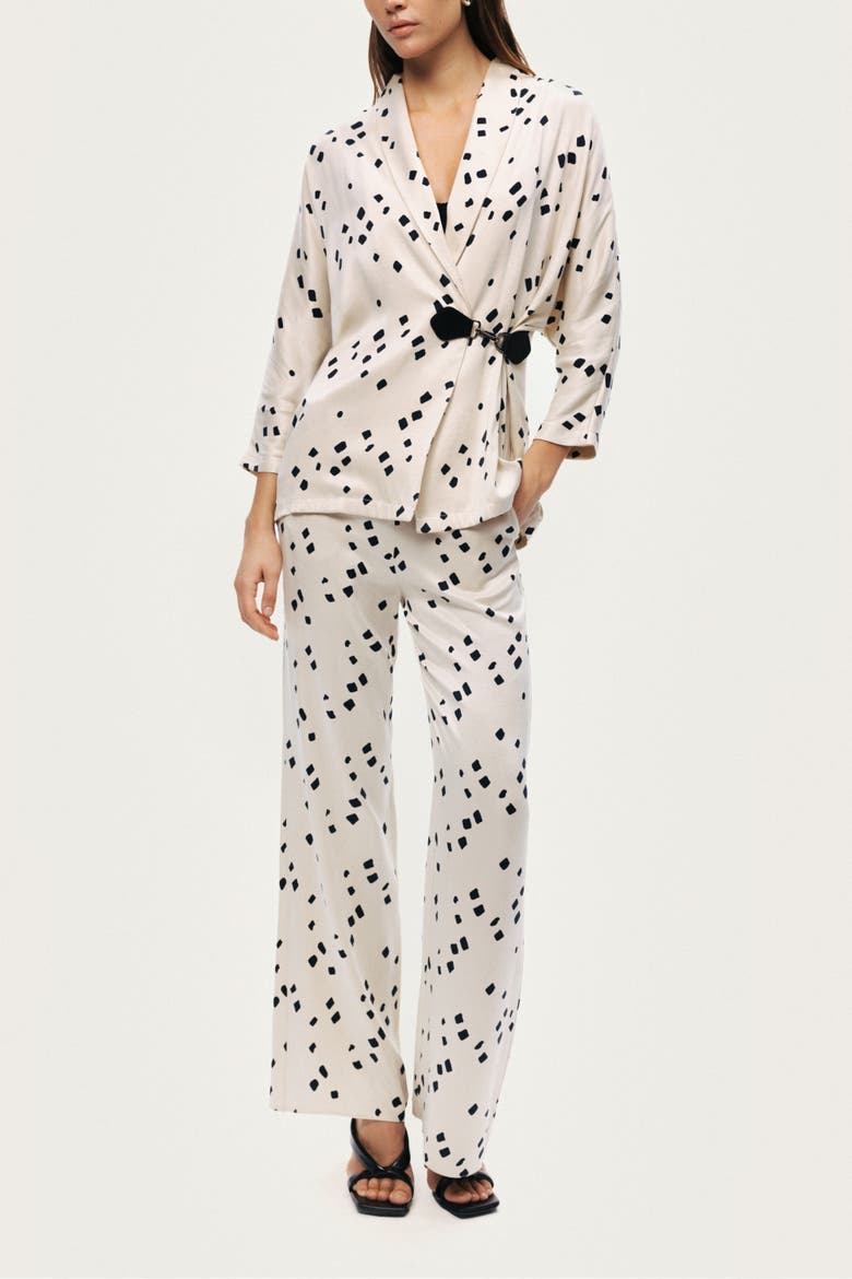 Printed Wide-Leg Pants, Alternate, color, Multi-Colored
