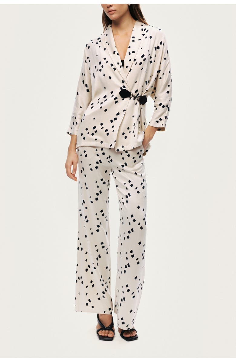 Nocturne Printed Wide-Leg Pants, Alternate, color, Multi-Colored