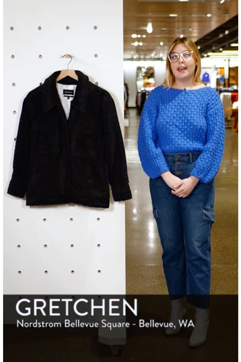 Faux Shearling Jacket (Nordstrom Exclusive) video