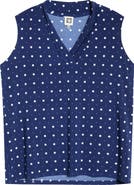 Anne Klein Triple Pleat Sleeveless Top