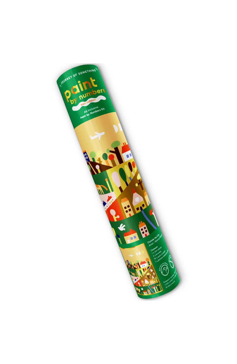 Journey of Something Paint By Numbers Outside the City, DIY Art Craft Kit, Alternate, color, Multicolored