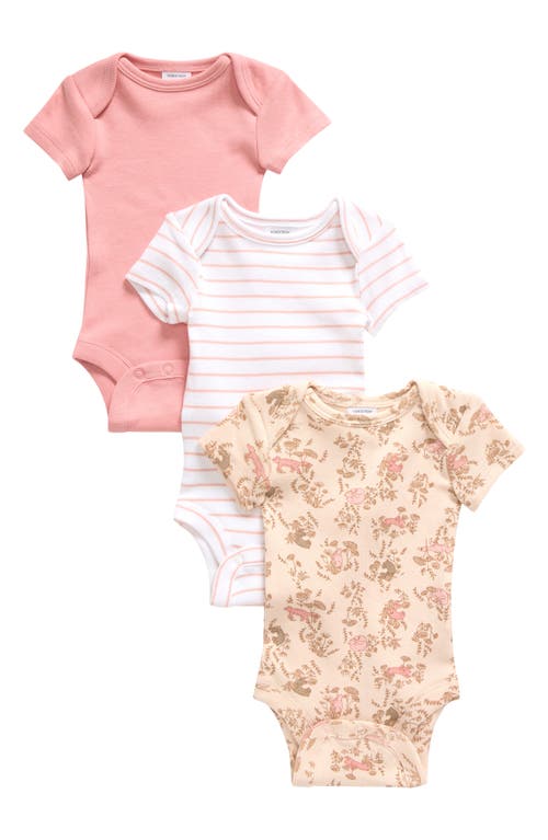 Nordstrom Assorted 3-pack Bodysuits In Multi