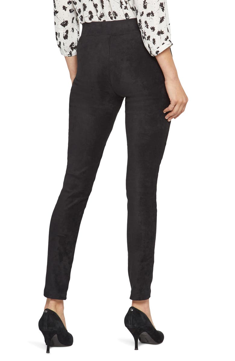 NYDJ Faux Suede Leggings, Alternate, color,