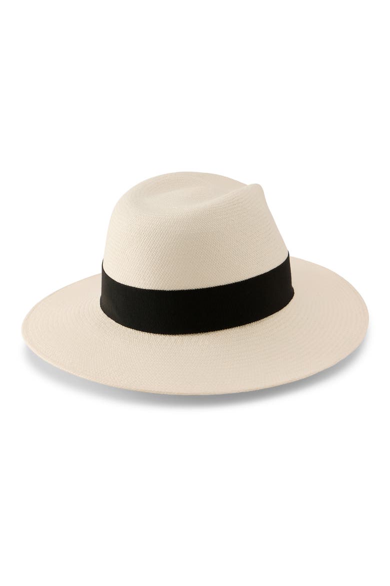 Atlas Panama Fedora, Alternate, color, PARCHMENT