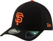 New Era Men's New Era Black San Francisco Giants Player Replica 39THIRTY M-Crown Flex Hat