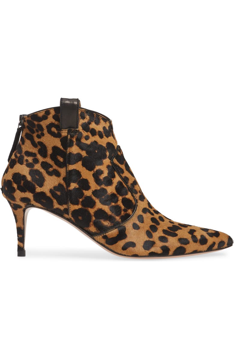 Veronica Beard Lexi Genuine Calf Hair Bootie, Alternate, color,