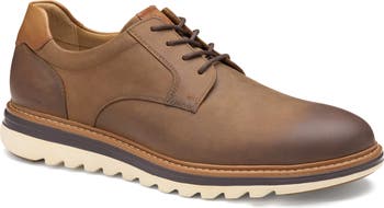 Johnston Murphy Men’s Size 13.0 M Braxton Plain Toe Brown Leather Oxford Shoes Johnston & Murphy Braxton Plain Toe Derby (Men) | Nordstrom main image 3