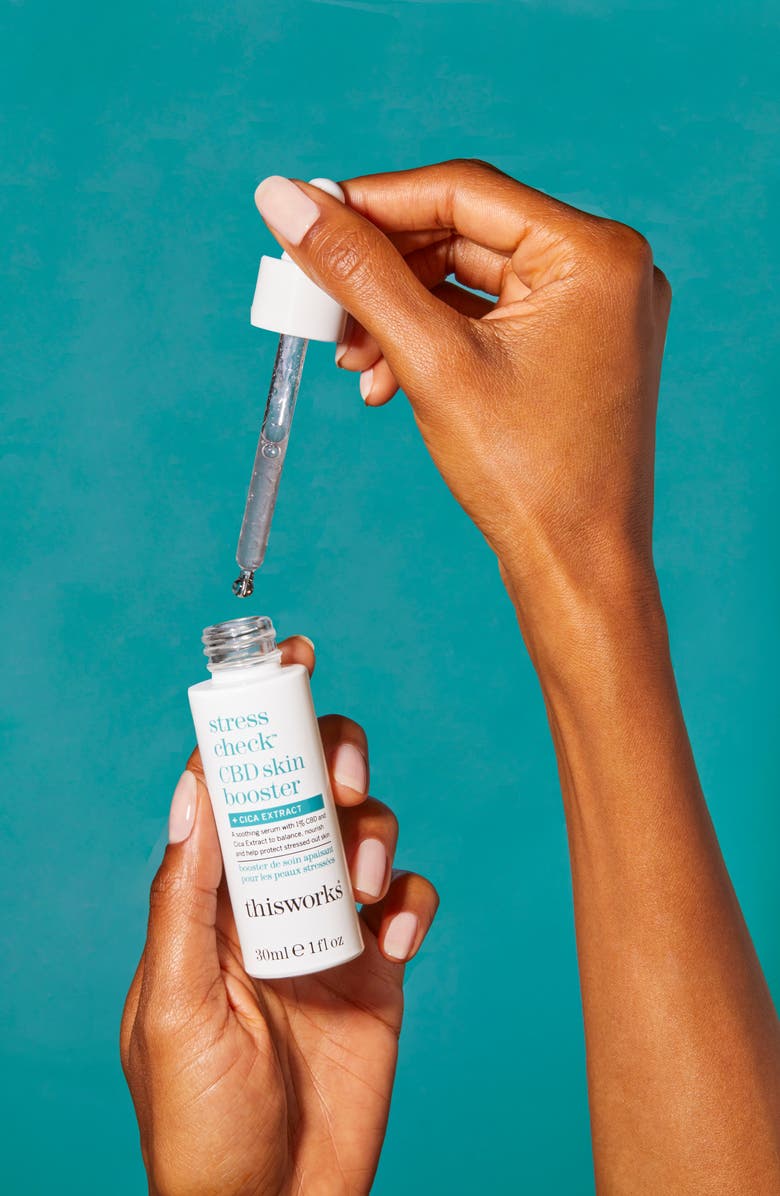 thisworks<sup>®</sup> Stress Check<sup>™</sup> CBD Skin Booster Soothing Serum, Alternate, color,