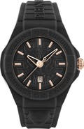 PLEIN SPORT New Fearless Silicon Strap Watch, 46mm