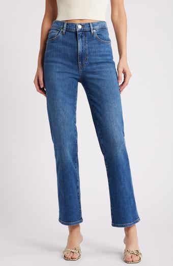 FRAME Le Sleek High Waist Ankle Straight Leg Jeans