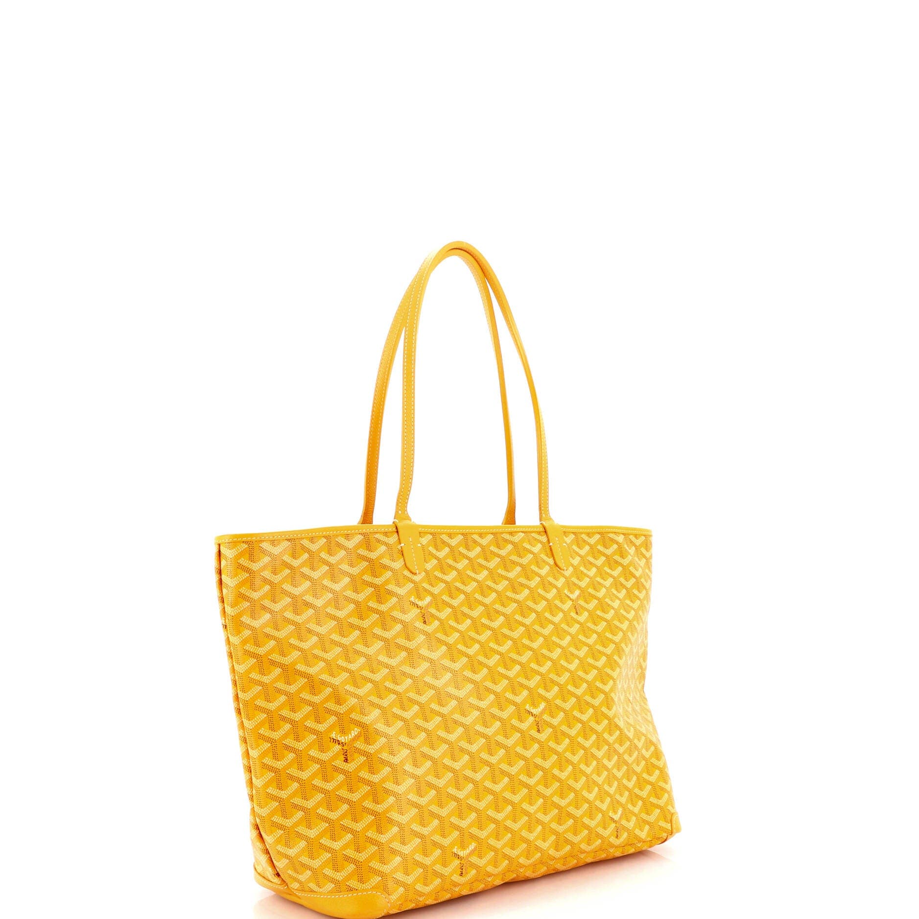 Artois Tote Coated Canvas MM, Alternate, color, Yellow