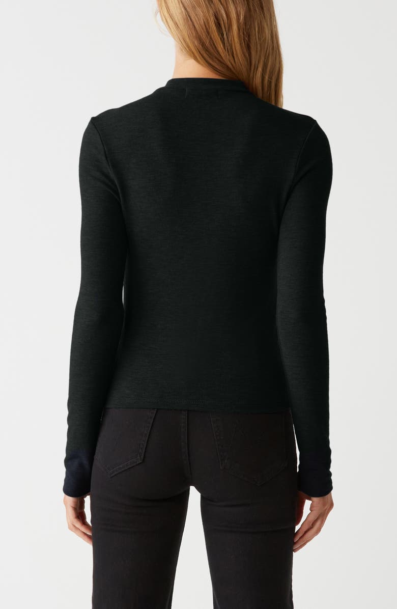 Michael Stars Evelyn Ruched Knit Top, Alternate, color, 