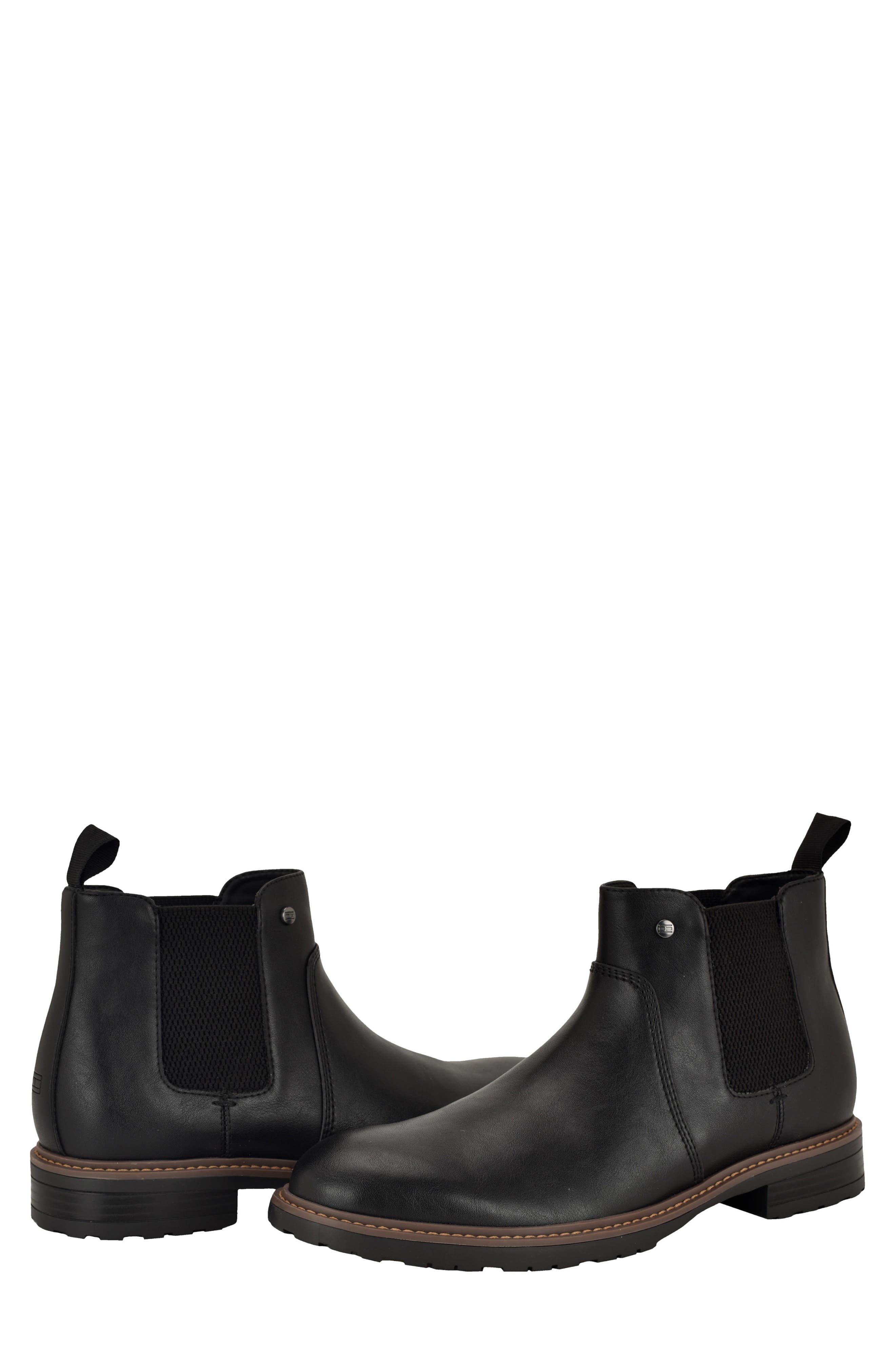 Tommy Hilfiger Roklan Chelsea Boot, Alternate, color, Black