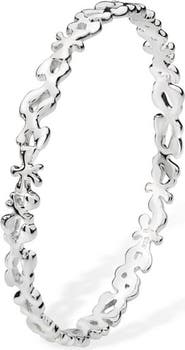 Lucy Quartermaine Thin Splash Bangle