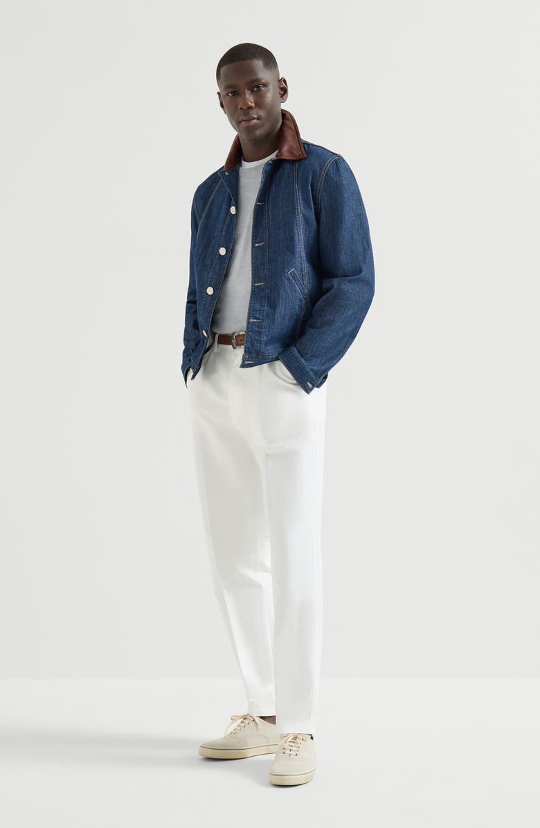 Brunello Cucinelli Lightweight sweater, Alternate, color, Pale Blue