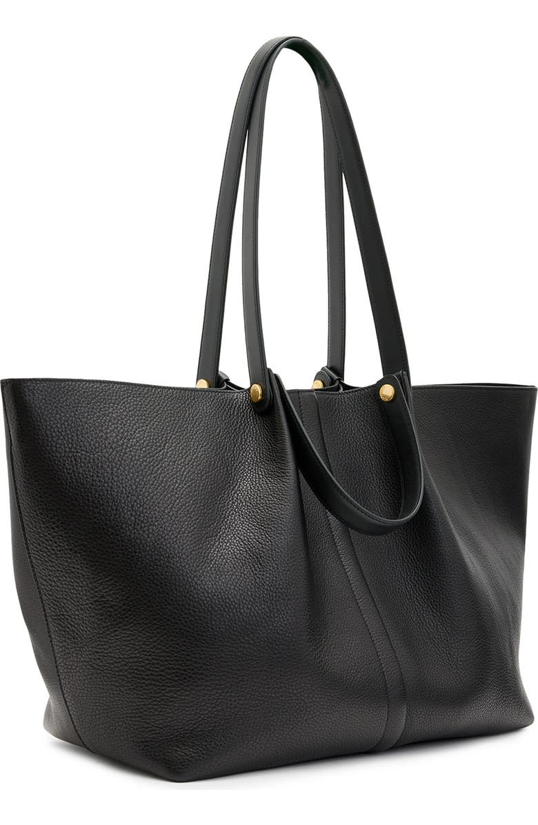 AllSaints Allington Leather Tote, Alternate, color,