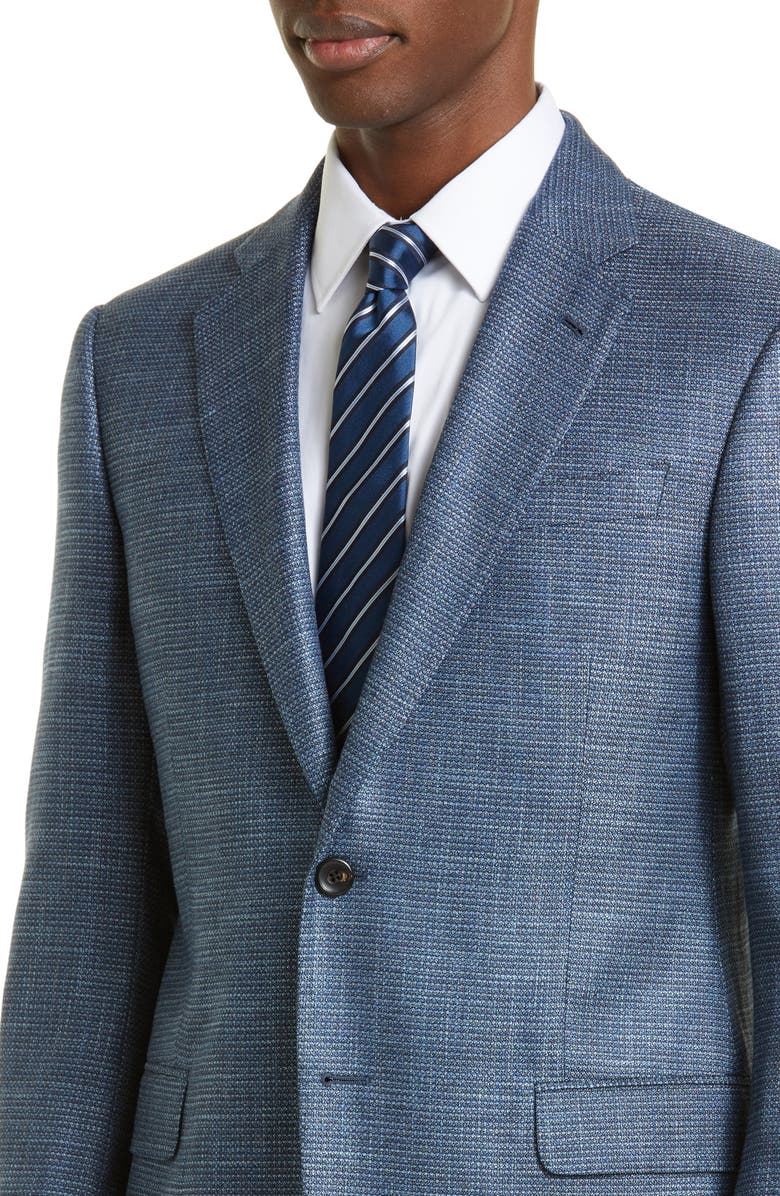 Emporio Armani Textured Viscose Sport Coat, Alternate, color,